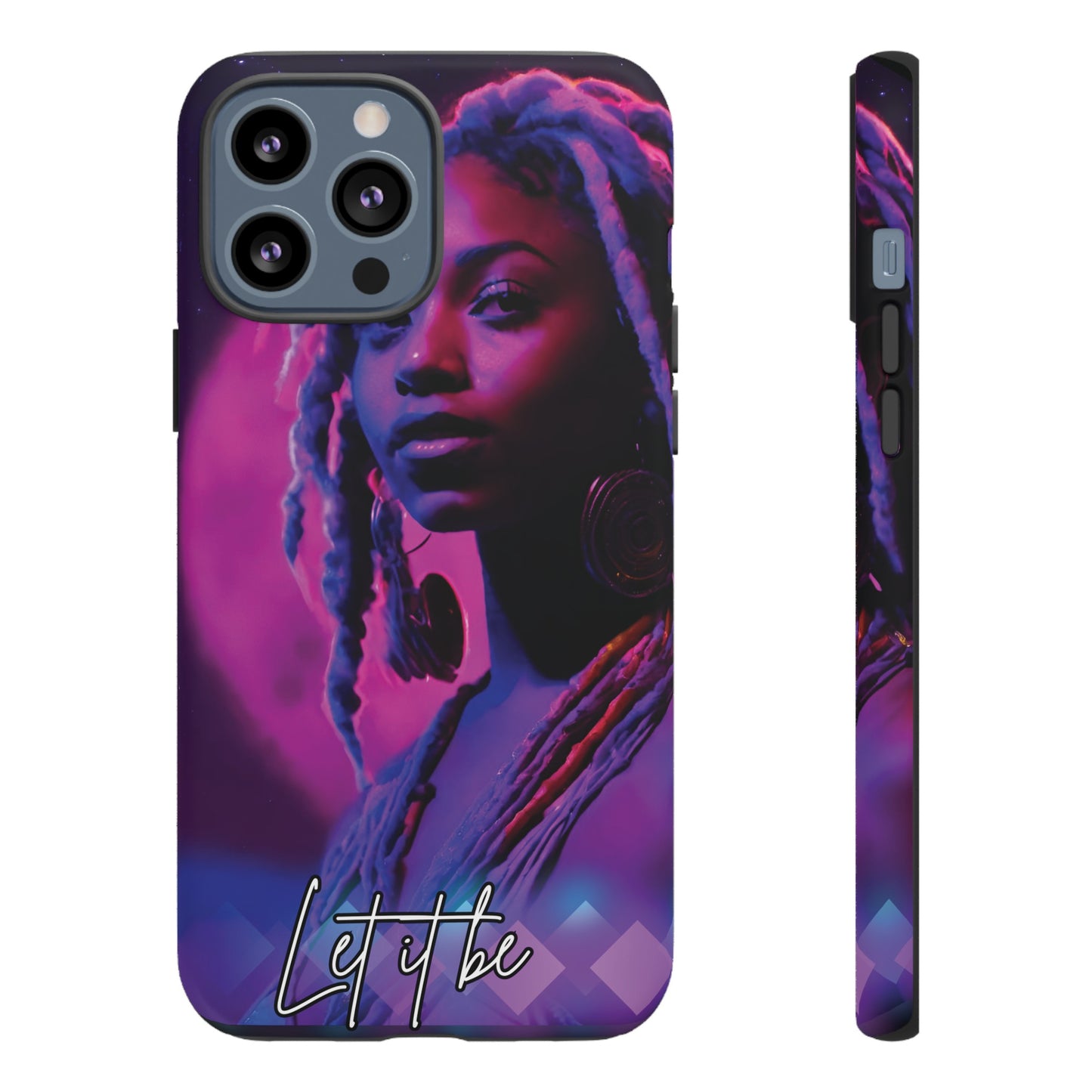 'Neon Goddess' Let it Be Luminex Phone Case