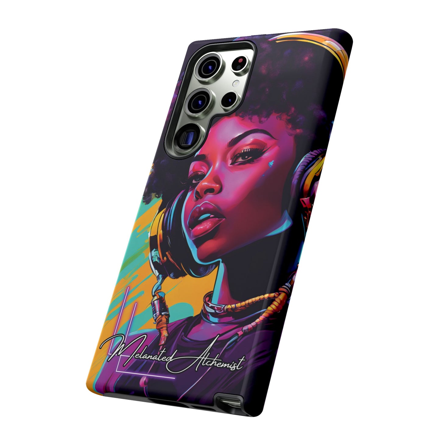 NoirAlchemy Glow - Transmute Woman Luminex Phone Case