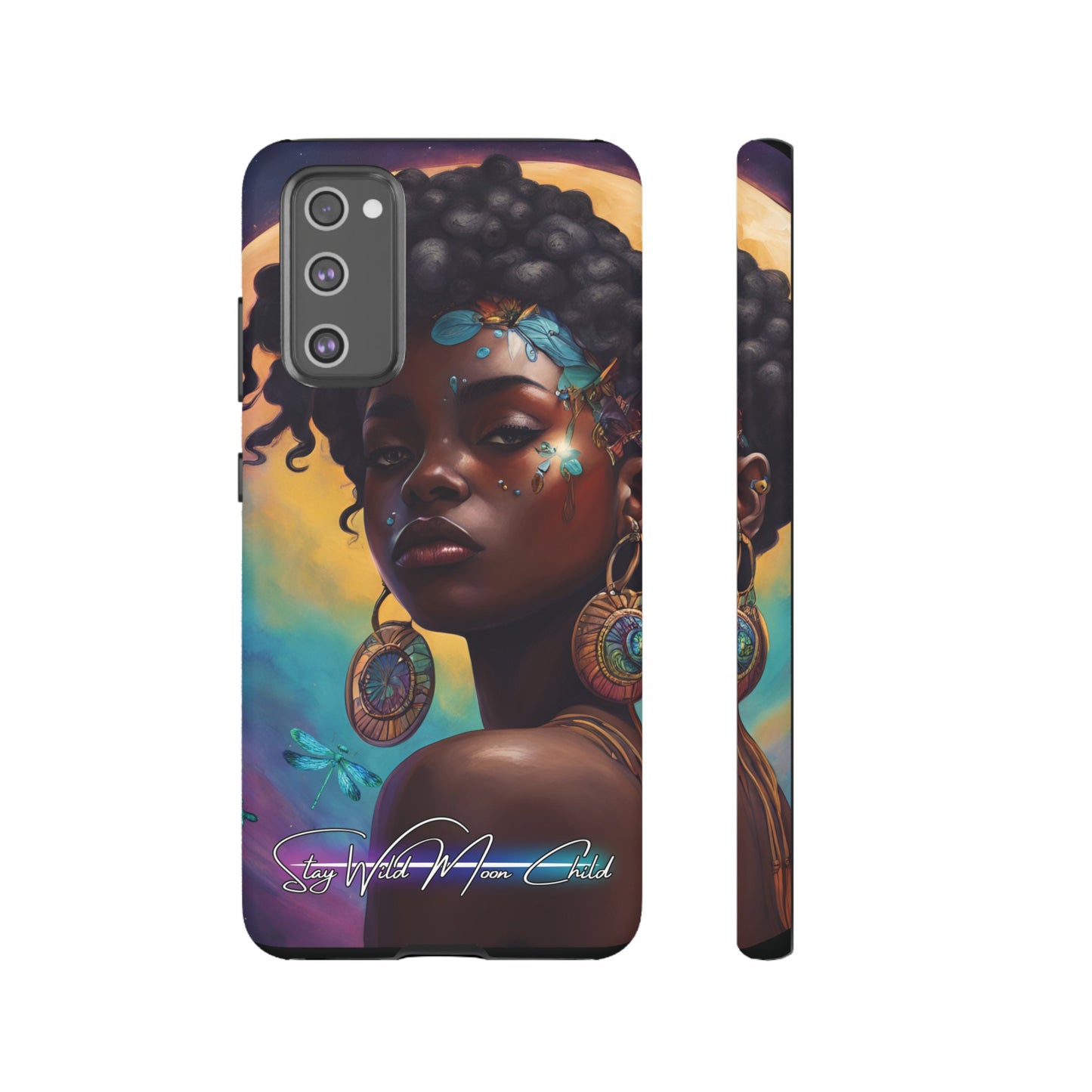 Stay Wild Moon Child - Noir Luminex Phone Case