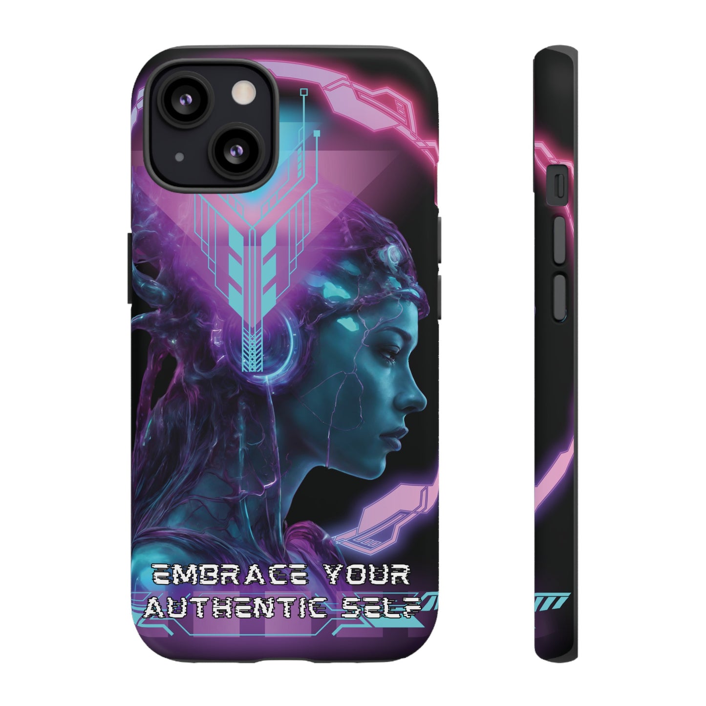 'Neon Goddess' Authentic Self Luminex Phone Case