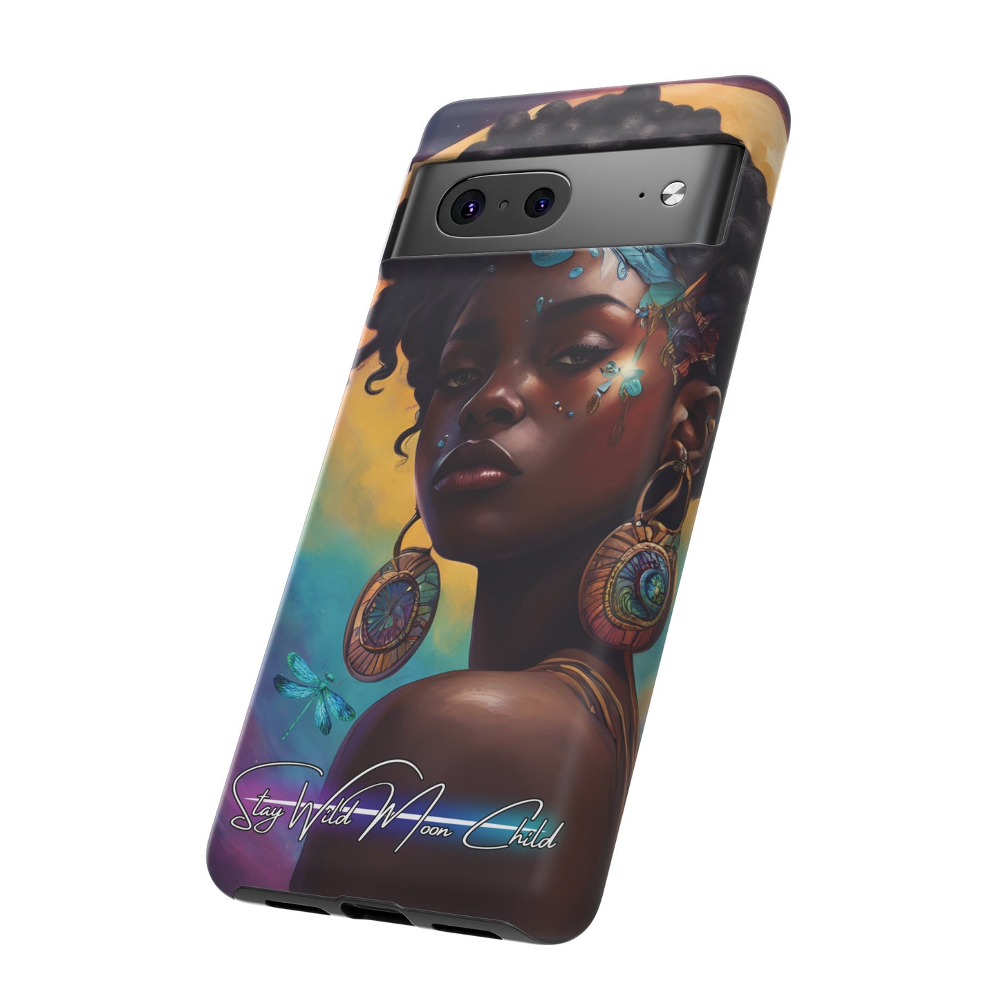 Stay Wild Moon Child - Noir Luminex Phone Case