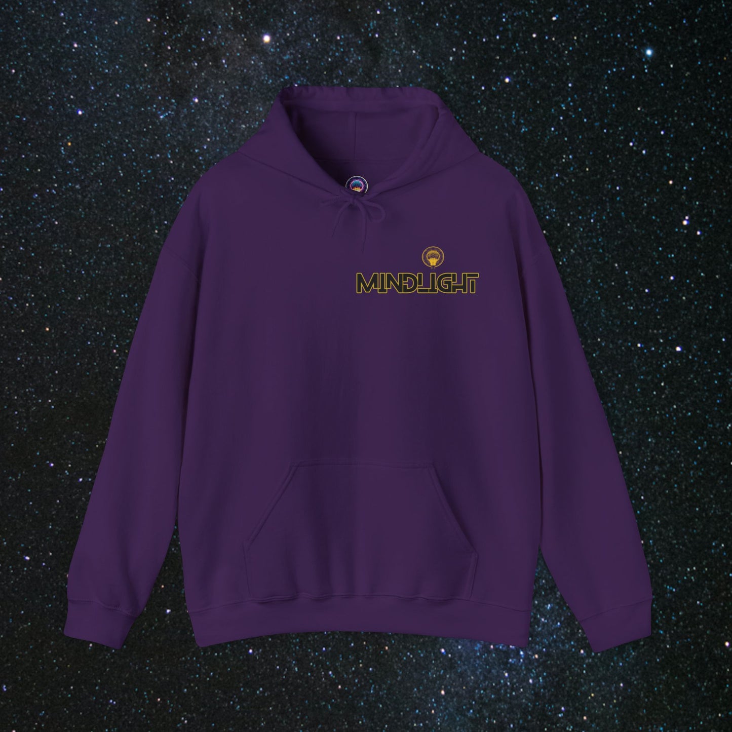MindLight - Golden Minima Unisex Pullover Hoodie