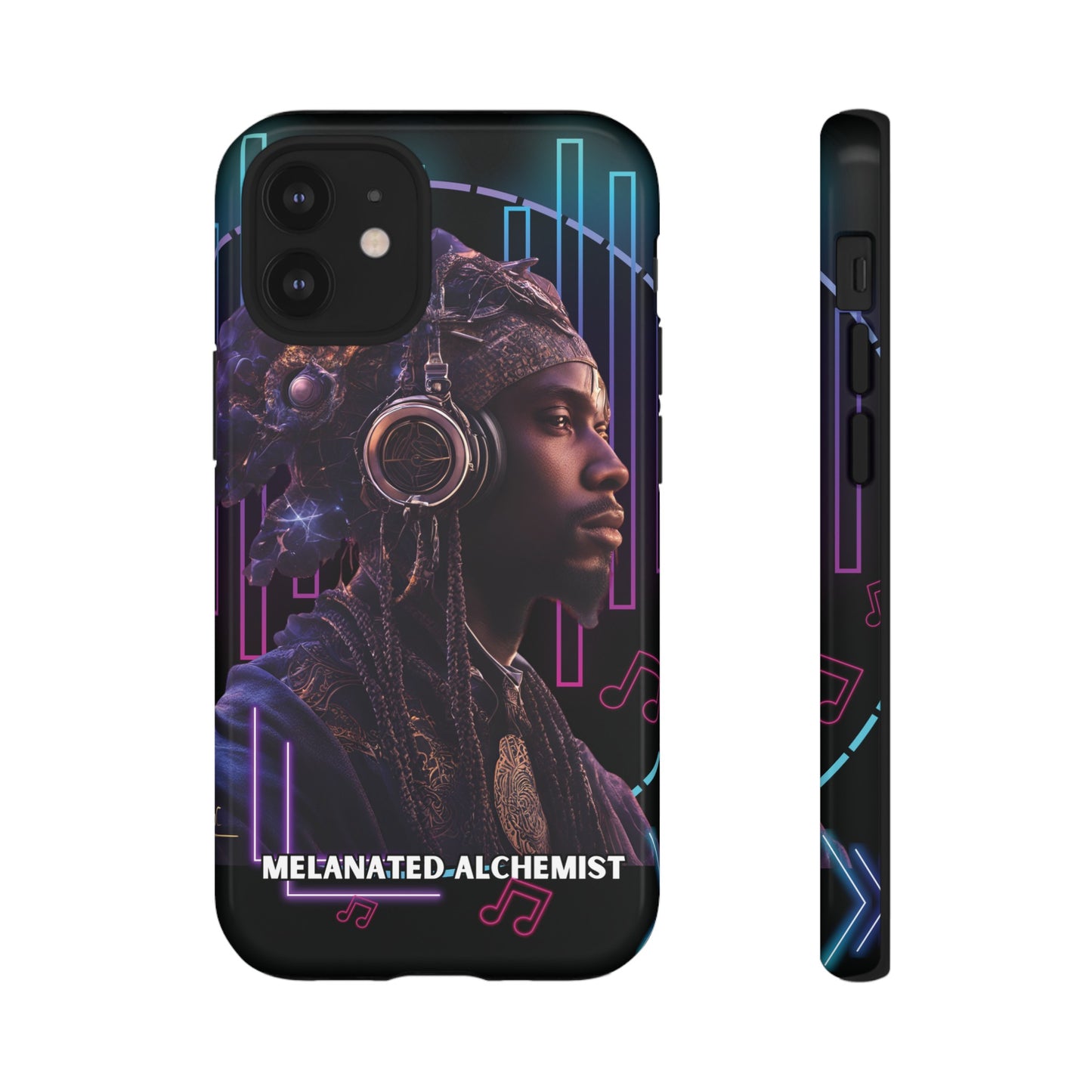 NoirAlchemy Glow - Transmute Luminex Phone Case