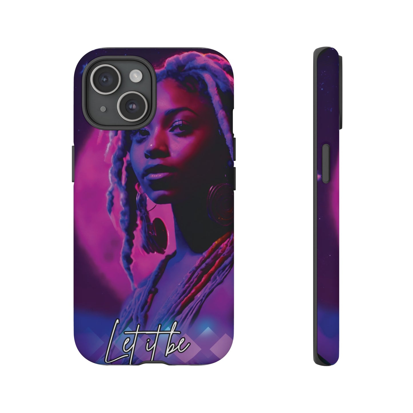 'Neon Goddess' Let it Be Luminex Phone Case