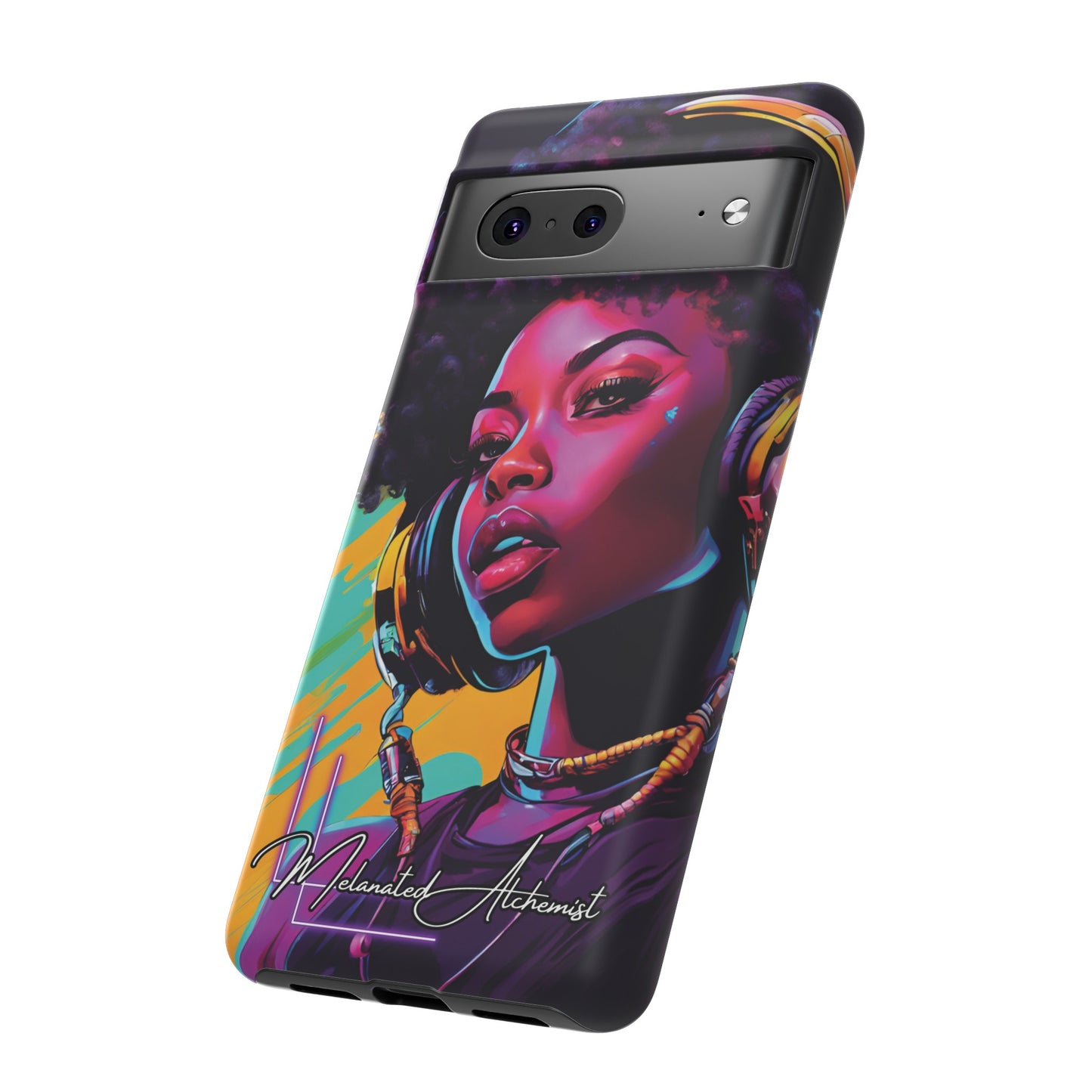 NoirAlchemy Glow - Transmute Woman Luminex Phone Case
