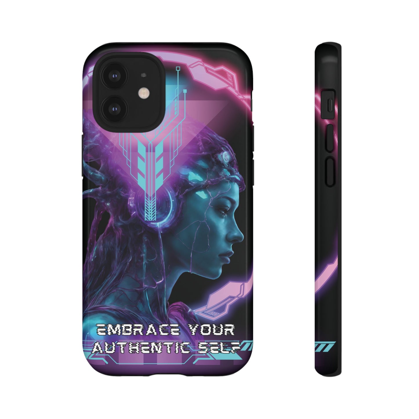 'Neon Goddess' Authentic Self Luminex Phone Case