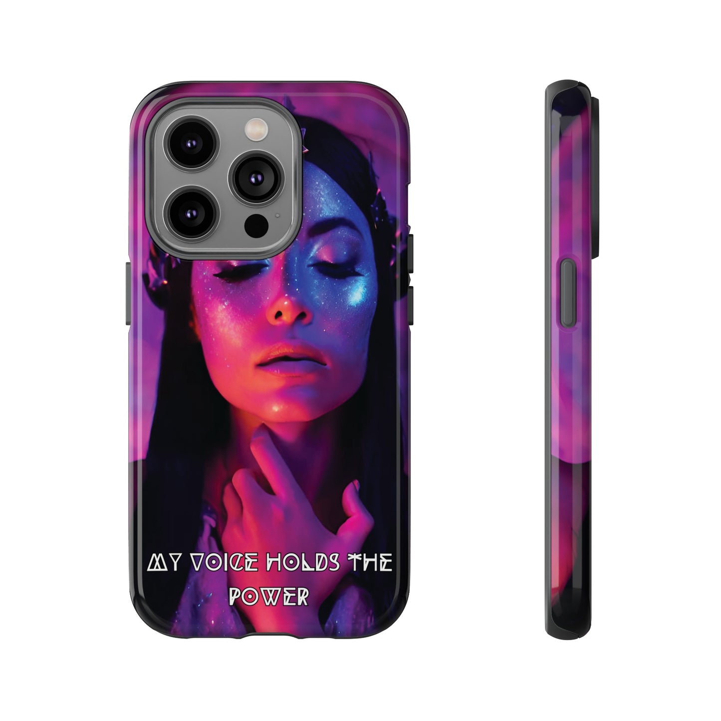 'Neon Goddess' Power Luminex Phone Case