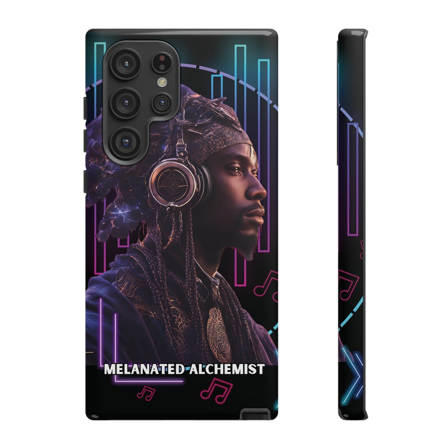 NoirAlchemy Glow - Transmute Luminex Phone Case