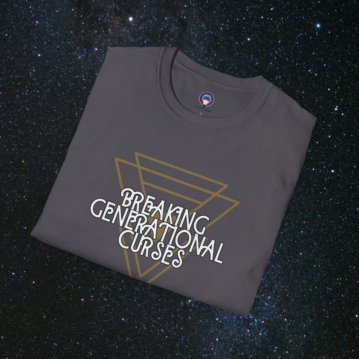 MindLight Epoch's End Unisex Softstyle T-Shirt - MindLight Apparel - MindLight Epoch's End Unisex Softstyle T-Shirt - Cherry Red - S -