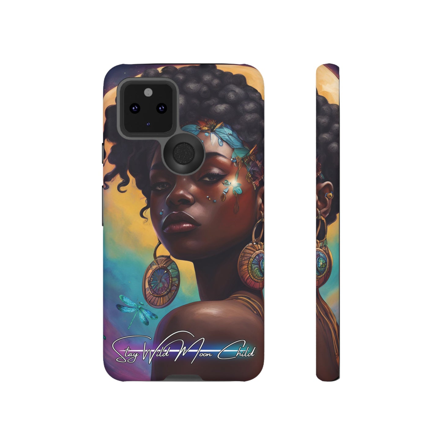 Stay Wild Moon Child - Noir Luminex Phone Case