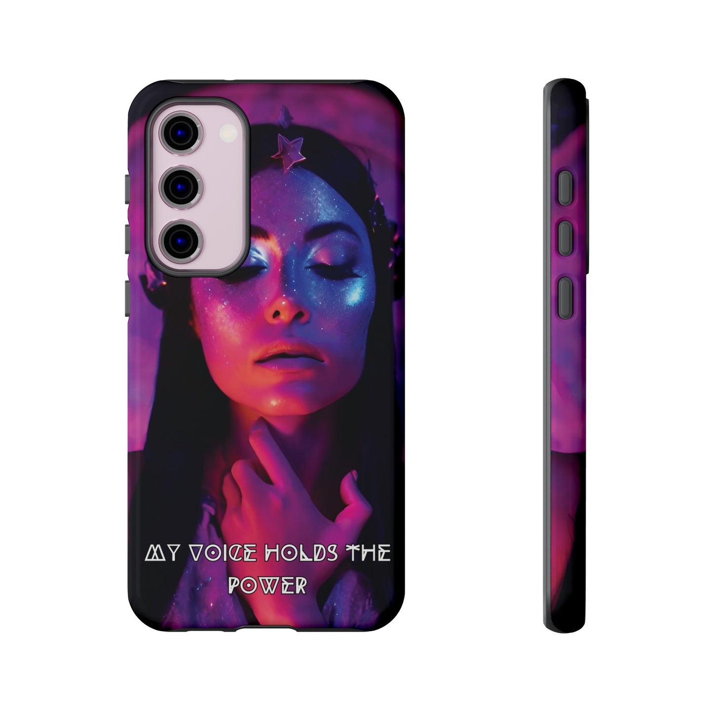 'Neon Goddess' Power Luminex Phone Case