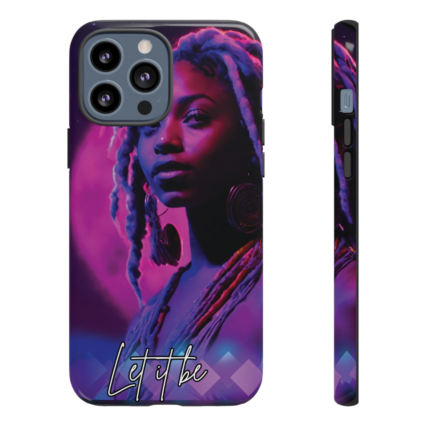 'Neon Goddess' Let it Be Luminex Phone Case