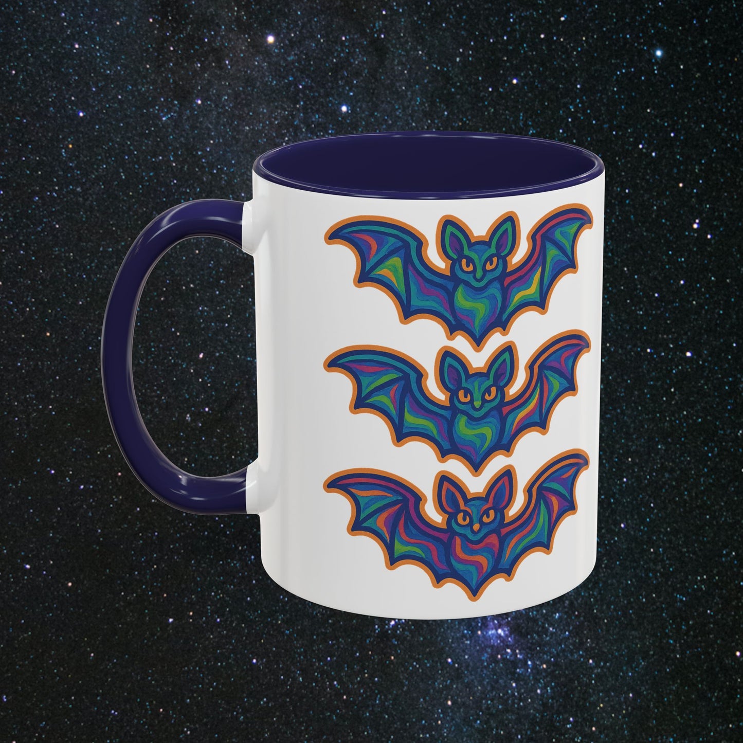 Psychedelic Halloween Accent Coffee Mug