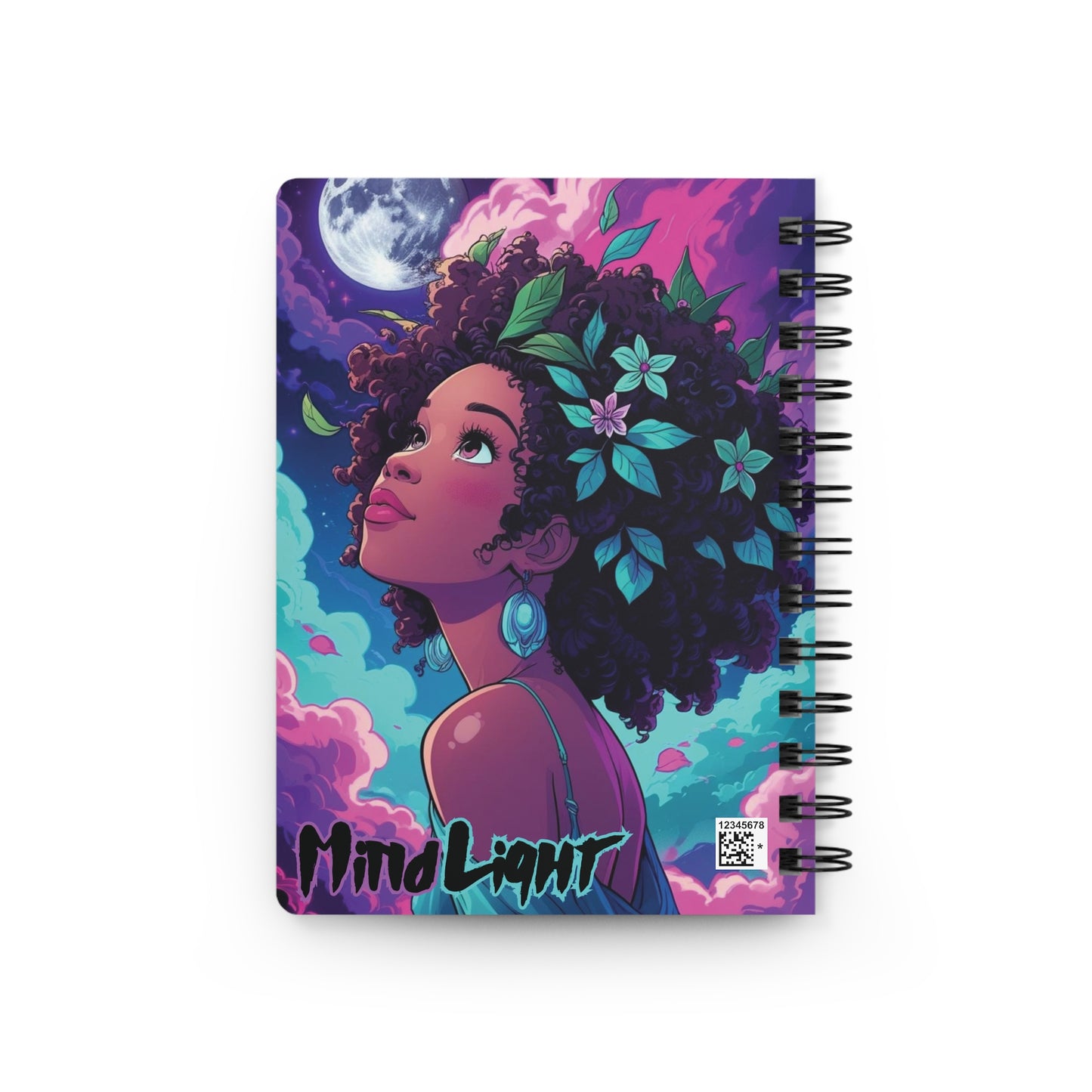 Starlit Roots Spiral Notebook