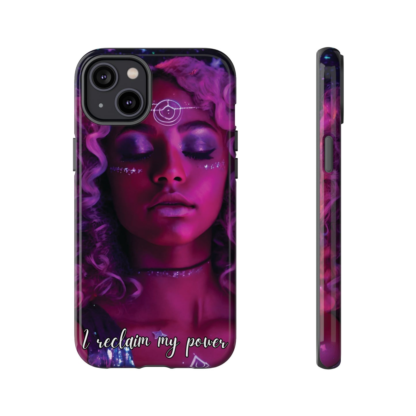 'Neon Goddess' Reclamation Luminex Phone Case
