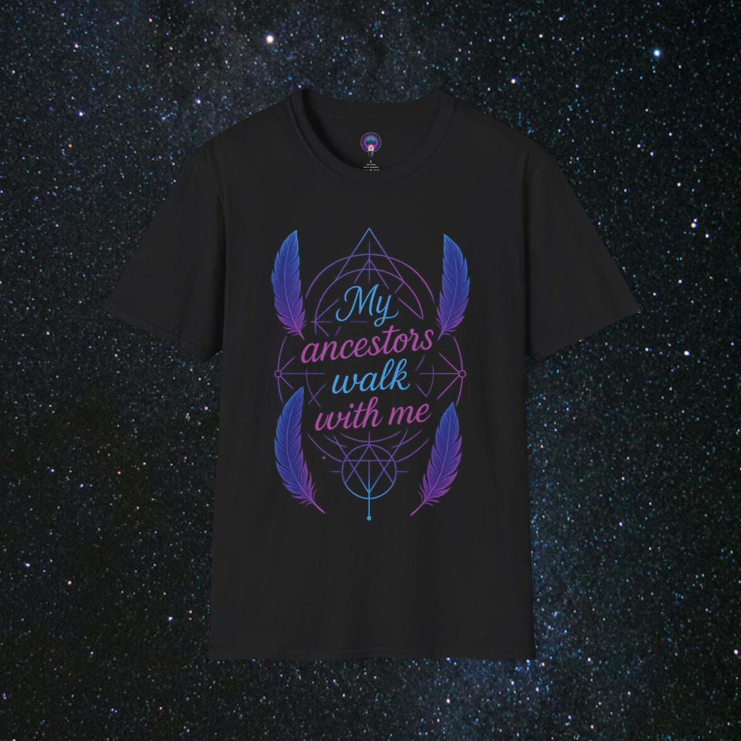 My Ancestors Walk With Me Softstyle T-Shirt
