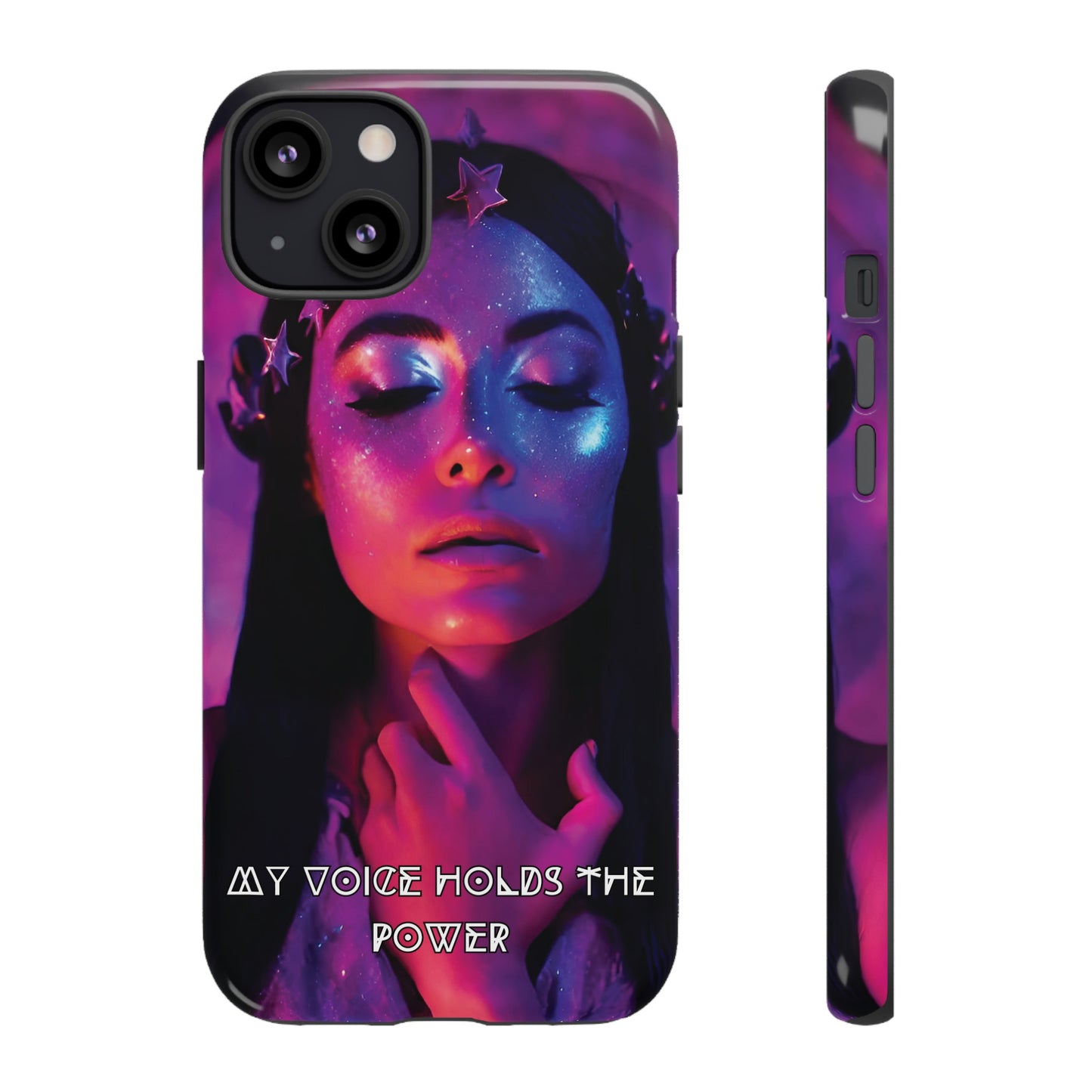 'Neon Goddess' Power Luminex Phone Case