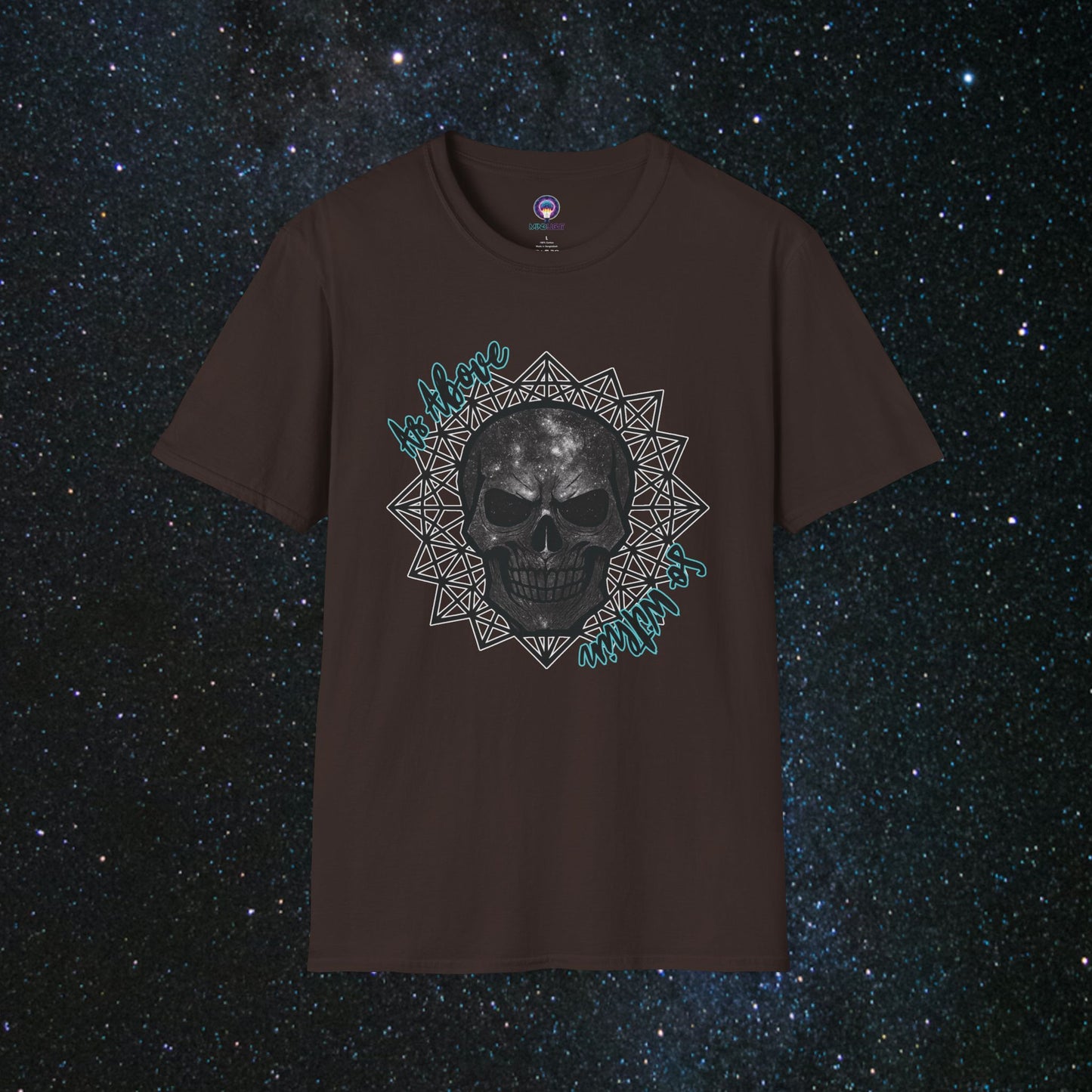 Fractal Abyss Softstyle Tee