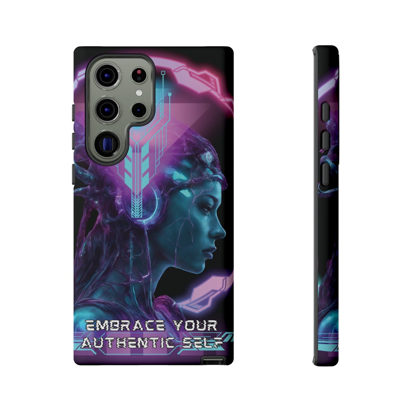 'Neon Goddess' Authentic Self Luminex Phone Case