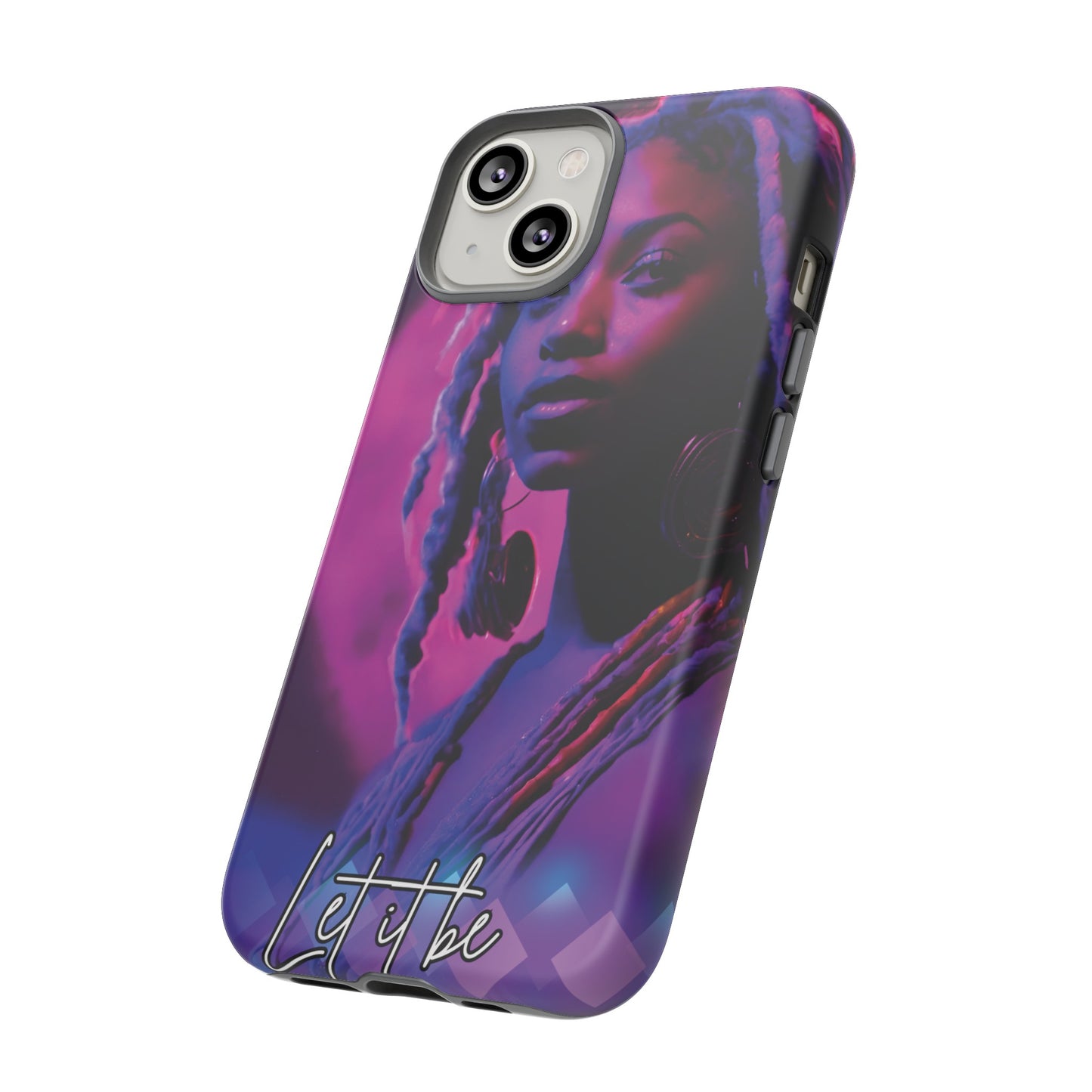 'Neon Goddess' Let it Be Luminex Phone Case