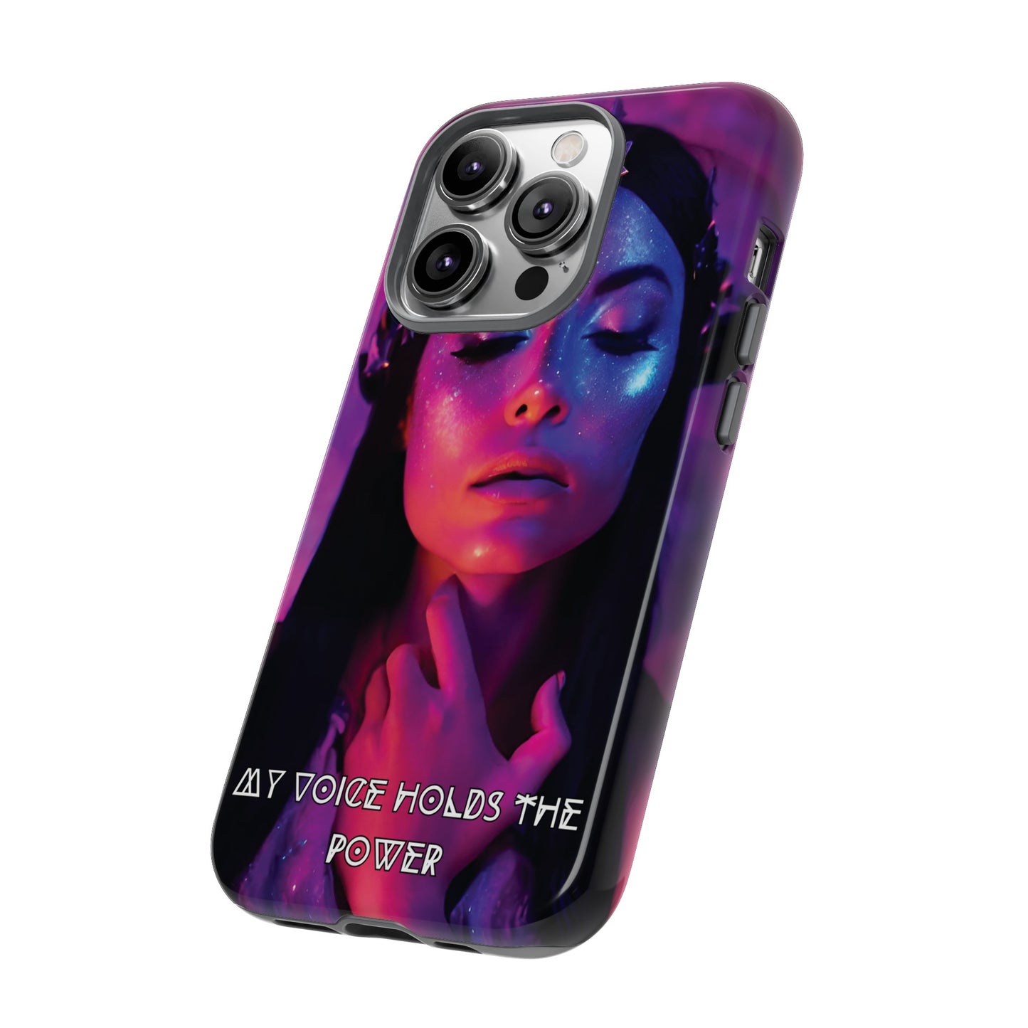 'Neon Goddess' Power Luminex Phone Case