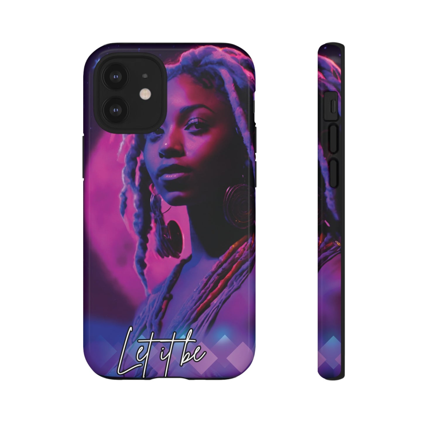 'Neon Goddess' Let it Be Luminex Phone Case