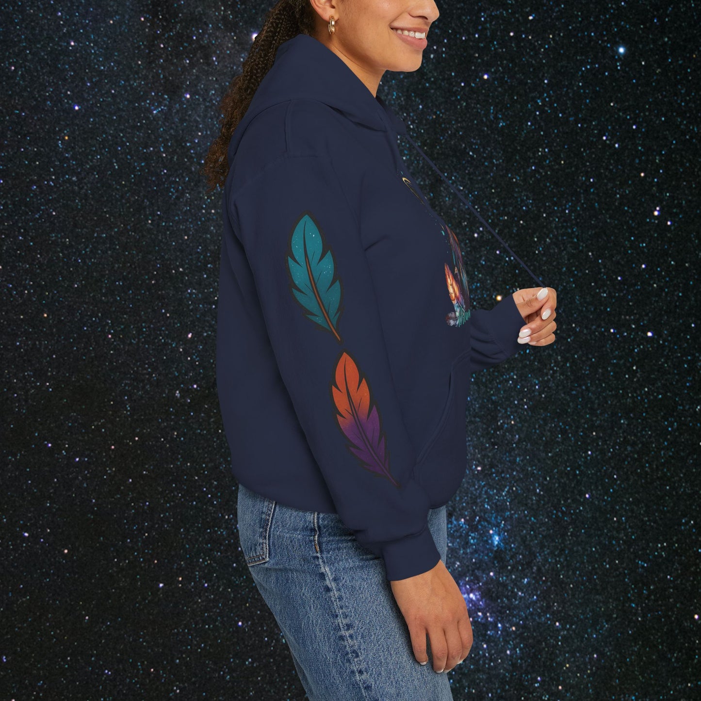 Cosmic Dream Walker - Women's Pullover Hoodie