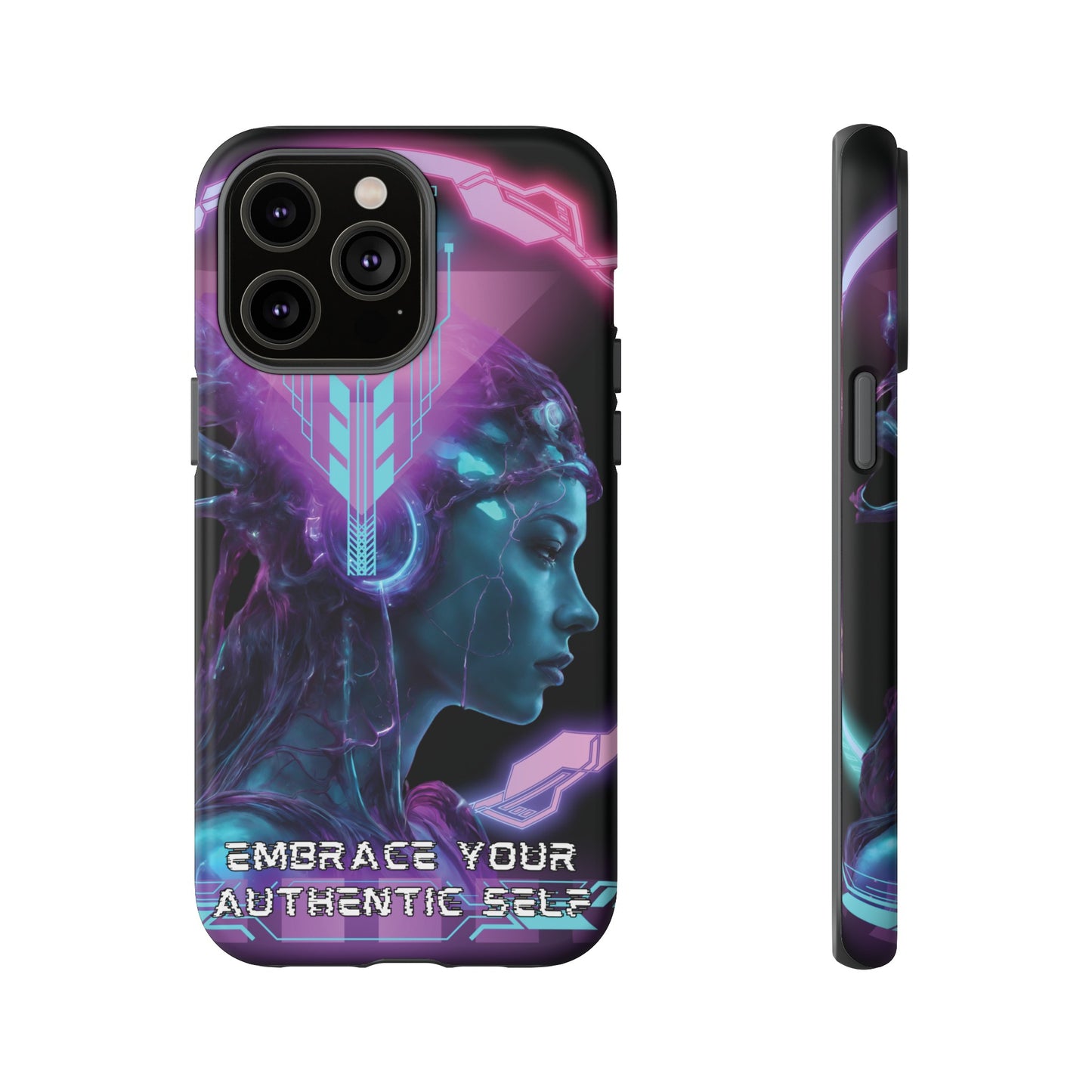'Neon Goddess' Authentic Self Luminex Phone Case