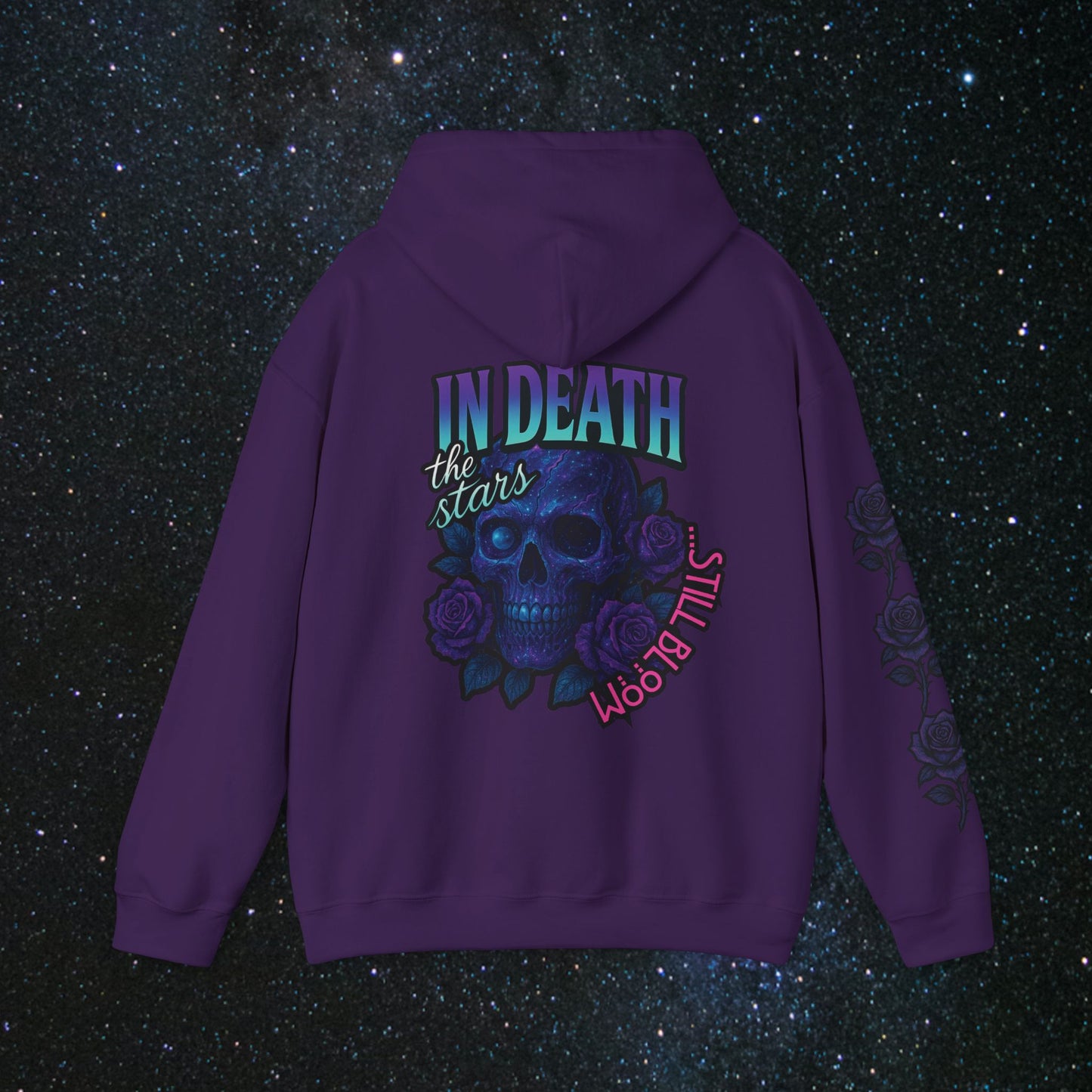 Death Blooms Unisex Pullover Hoodie