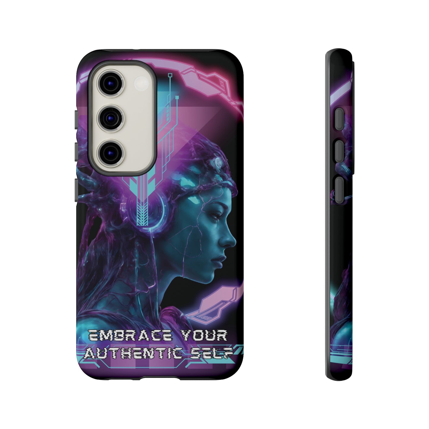 'Neon Goddess' Authentic Self Luminex Phone Case