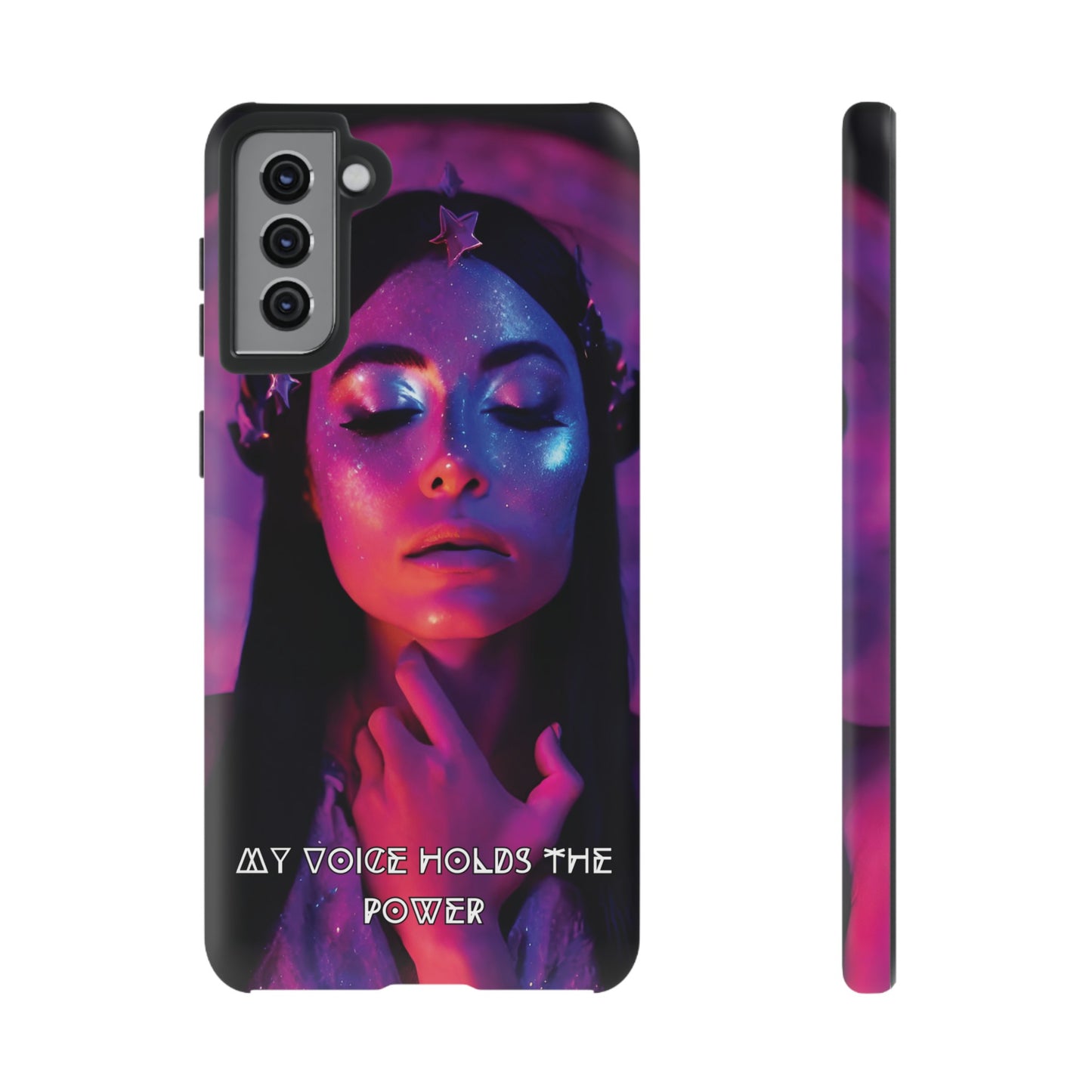 'Neon Goddess' Power Luminex Phone Case