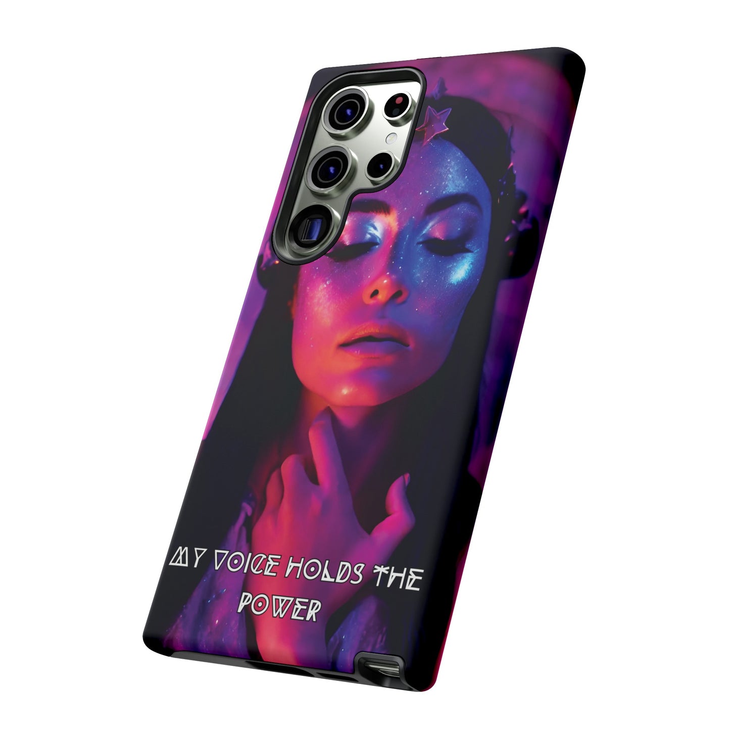 'Neon Goddess' Power Luminex Phone Case