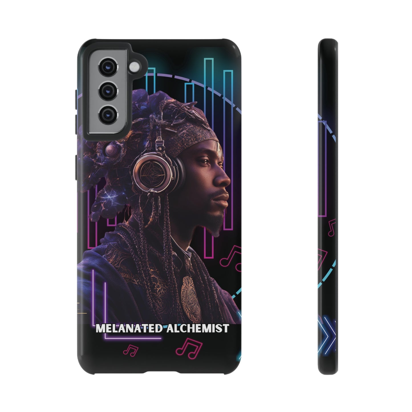 NoirAlchemy Glow - Transmute Luminex Phone Case