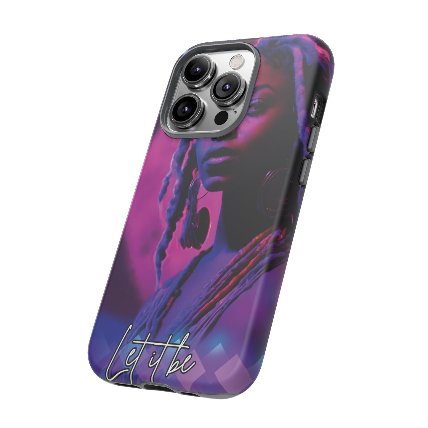 'Neon Goddess' Let it Be Luminex Phone Case