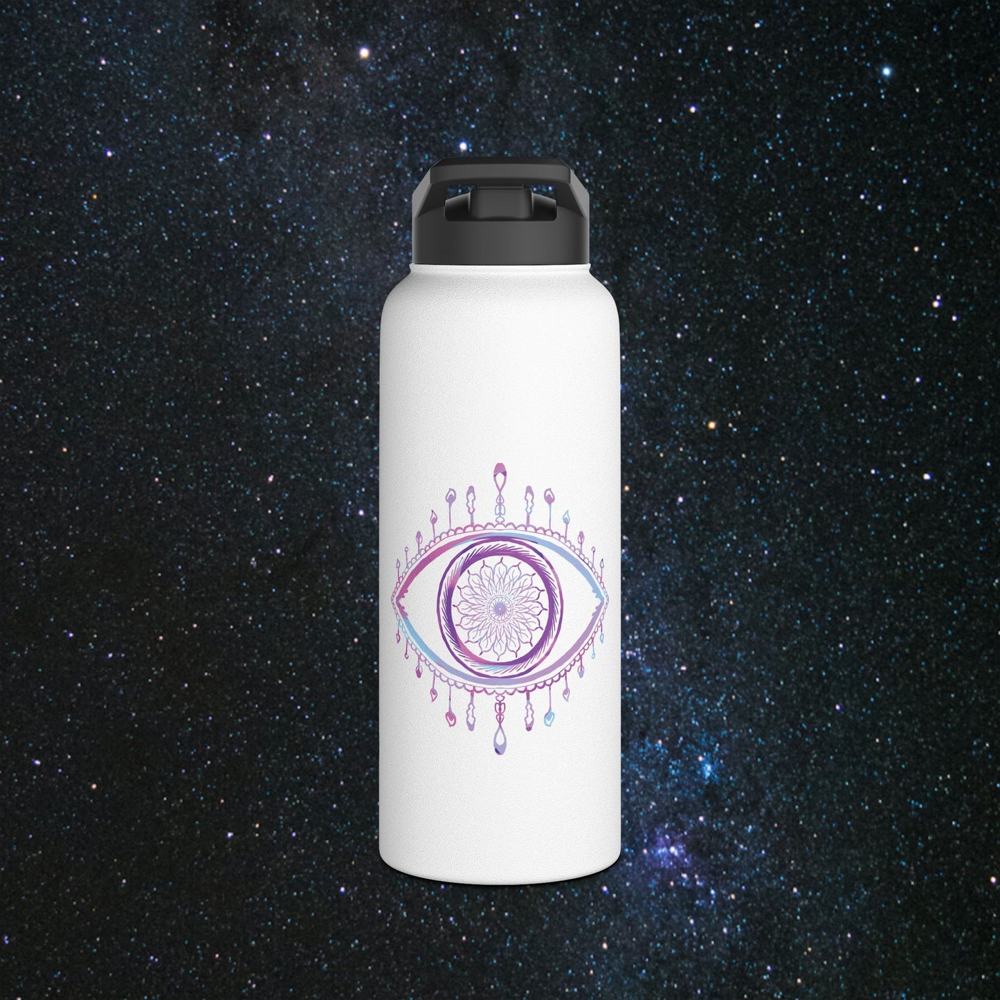Live In The Moment Stainless Steel Water Bottle