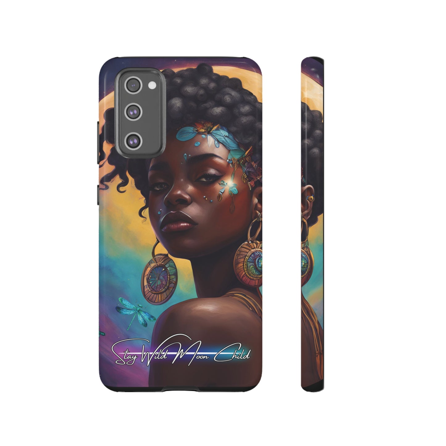 Stay Wild Moon Child - Noir Luminex Phone Case