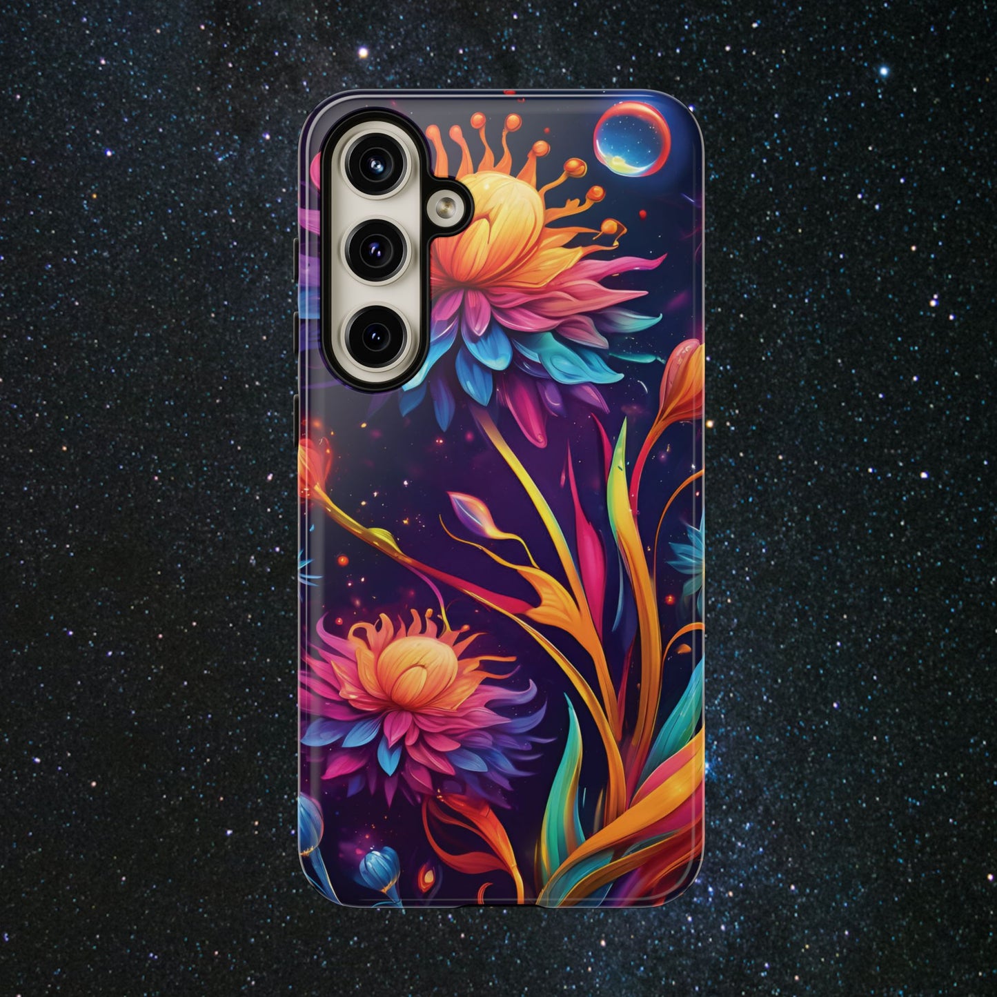 Celestial Bloom Luminex Phone Case