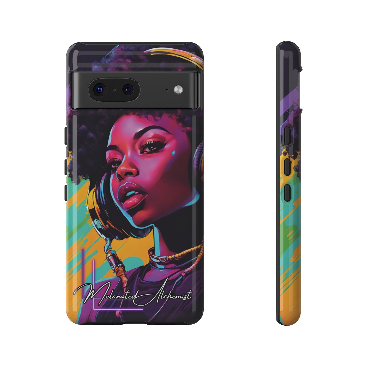NoirAlchemy Glow - Transmute Woman Luminex Phone Case