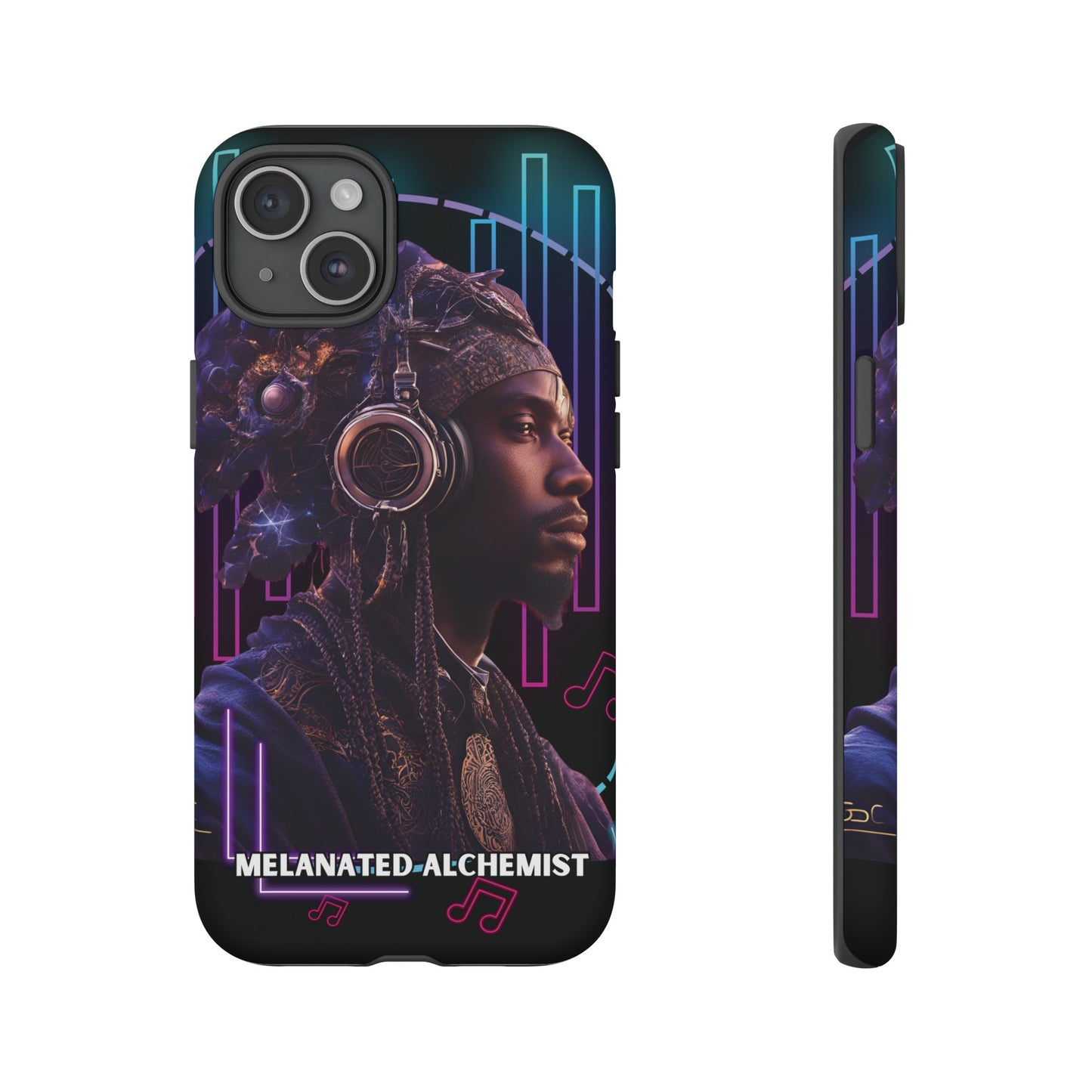 NoirAlchemy Glow - Transmute Luminex Phone Case