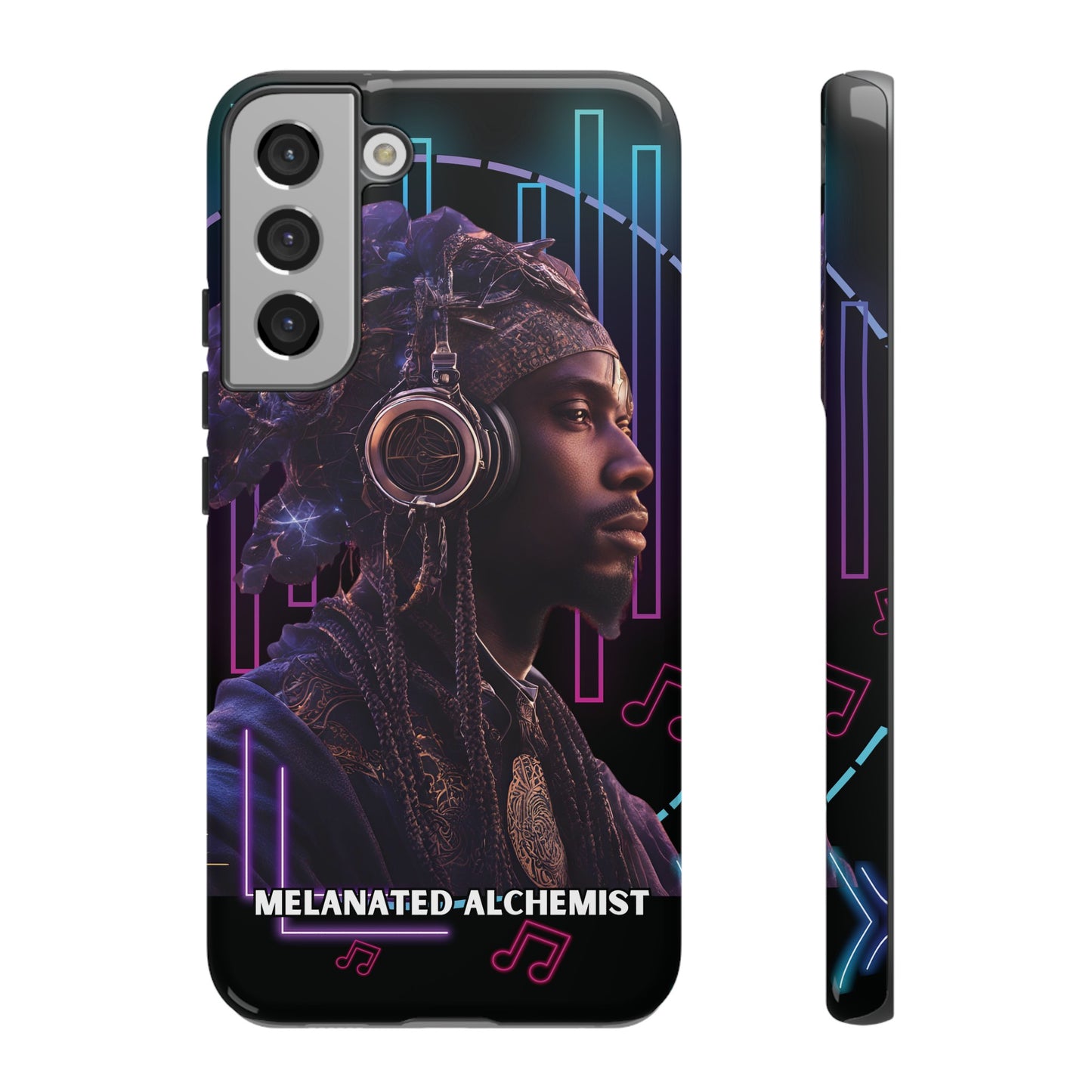 NoirAlchemy Glow - Transmute Luminex Phone Case