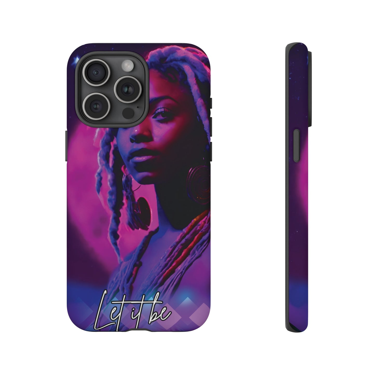 'Neon Goddess' Let it Be Luminex Phone Case