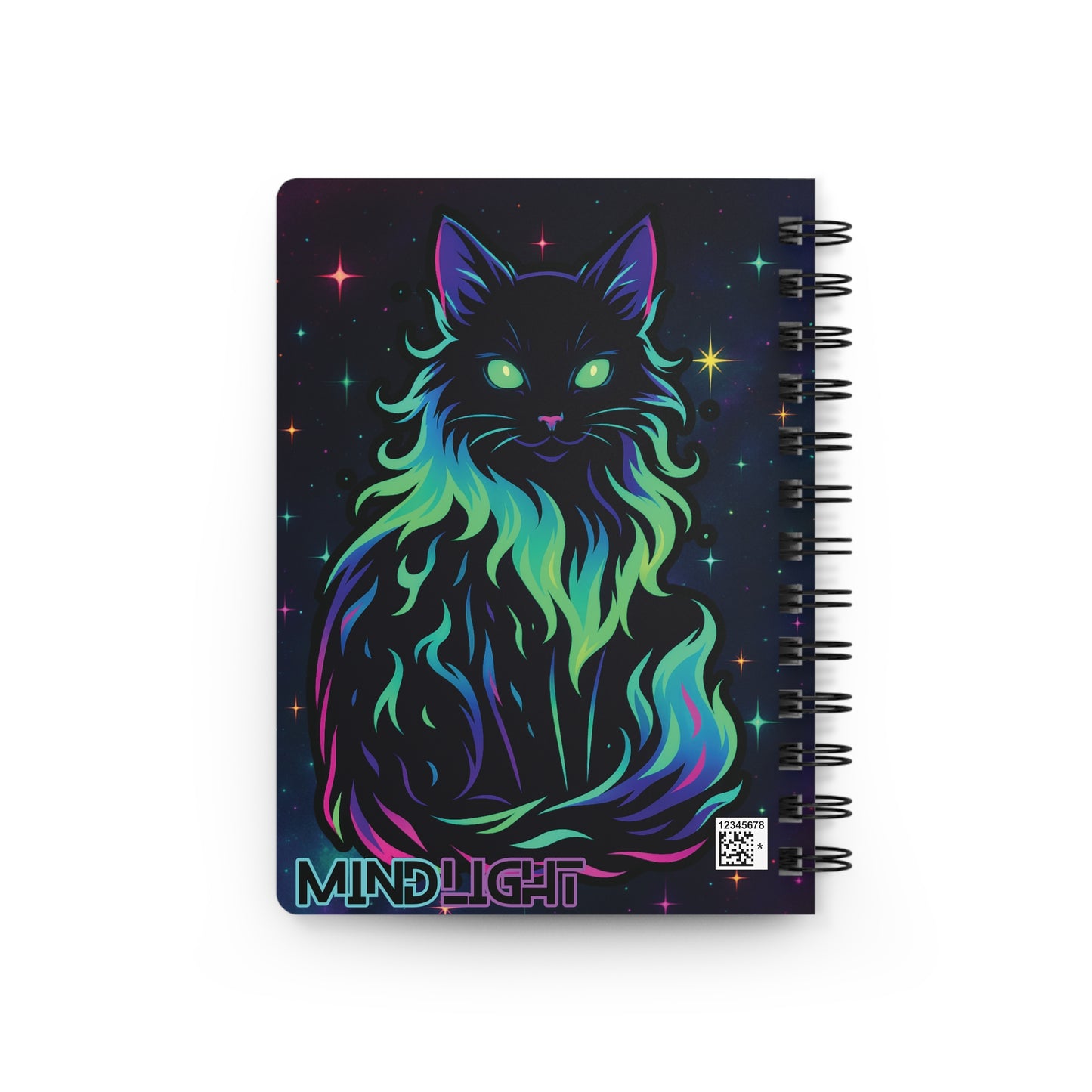 Cosmic Familiar Spiral Notebook