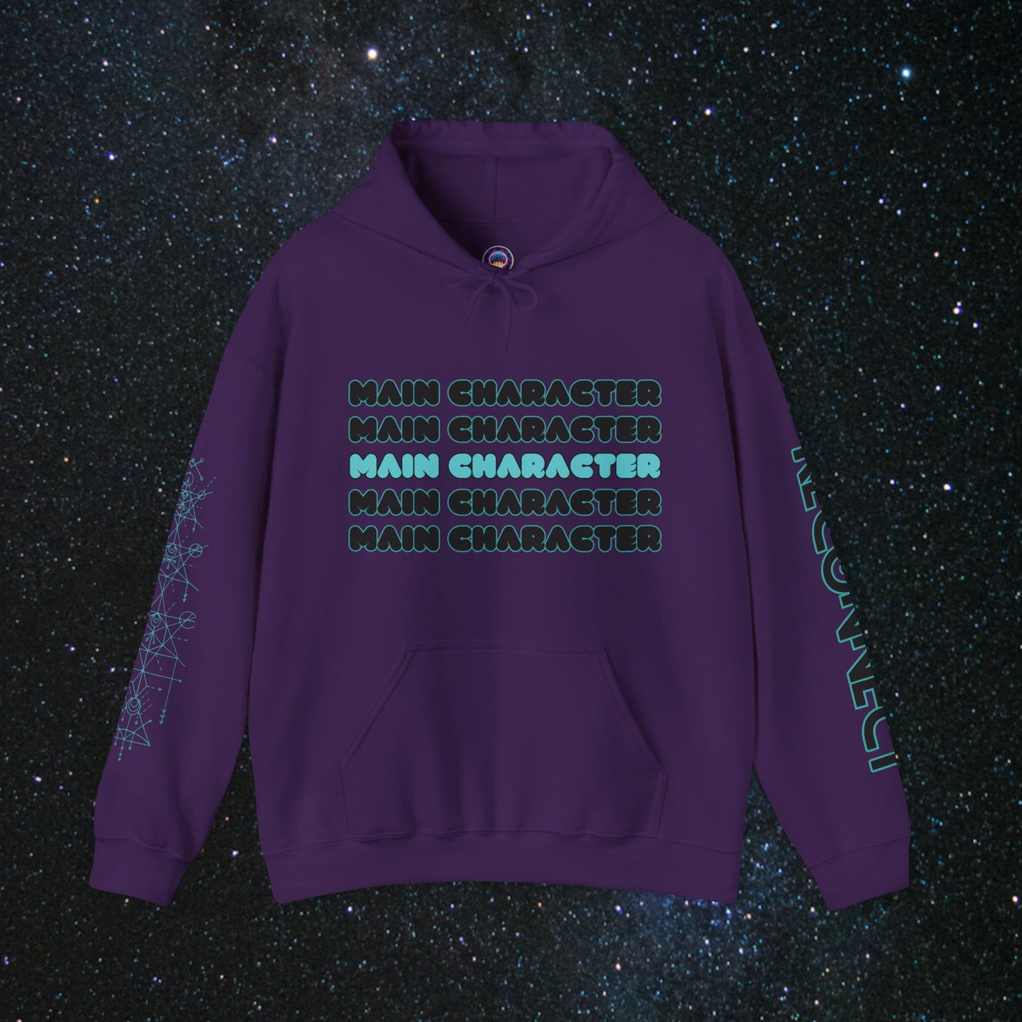 Main Character Unisex Pull Over Hoodie