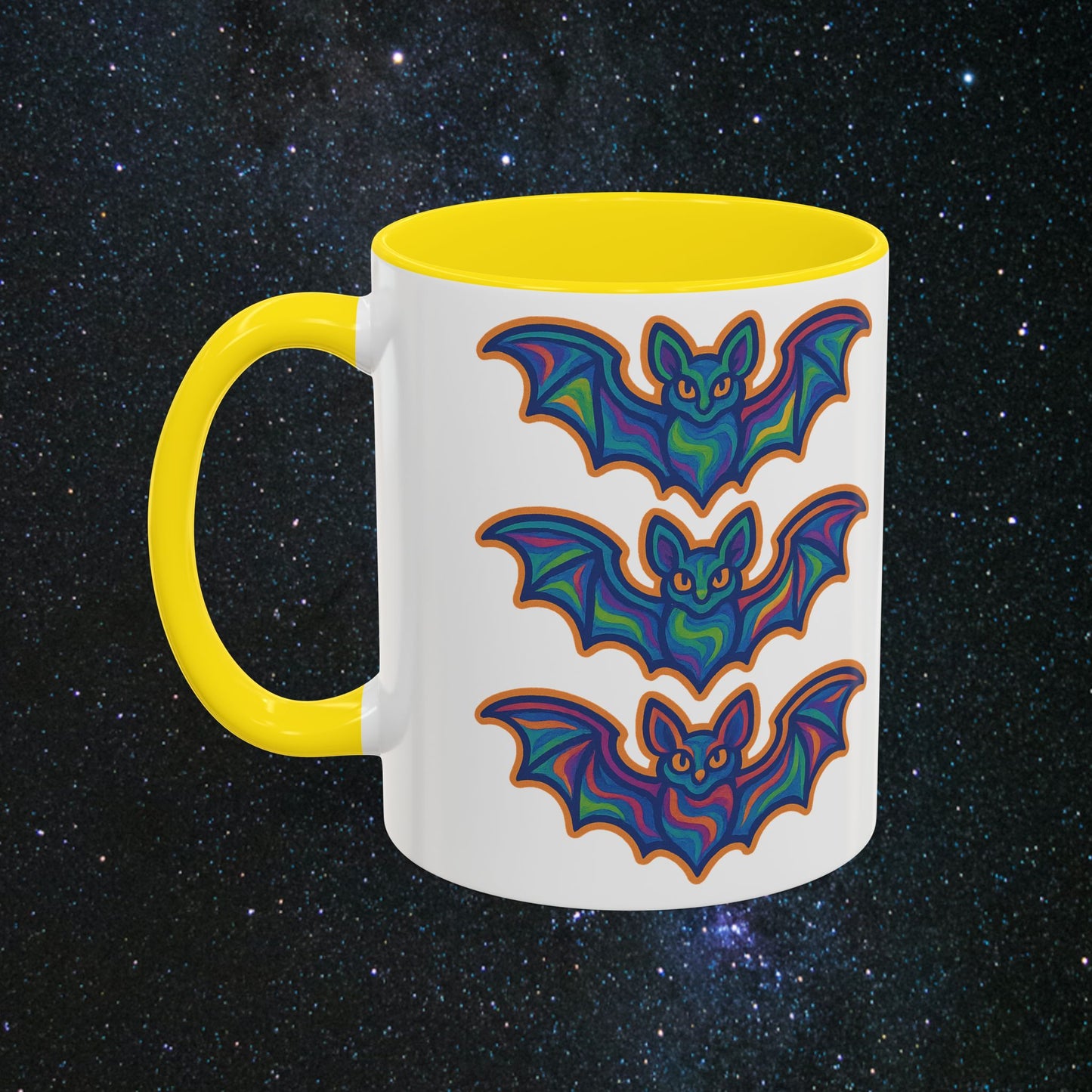 Psychedelic Halloween Accent Coffee Mug