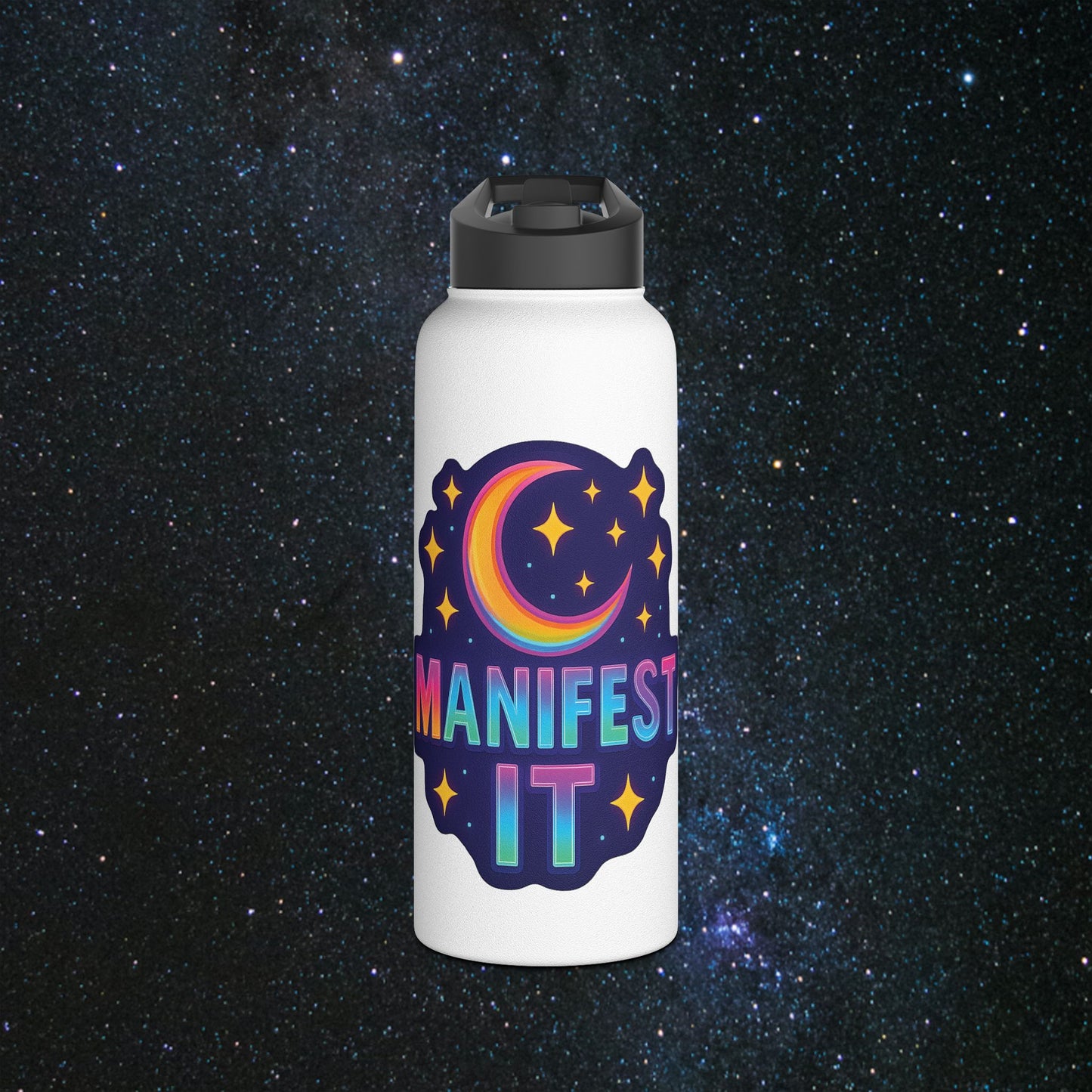 Manifest It Stainless Steel Water Bottle