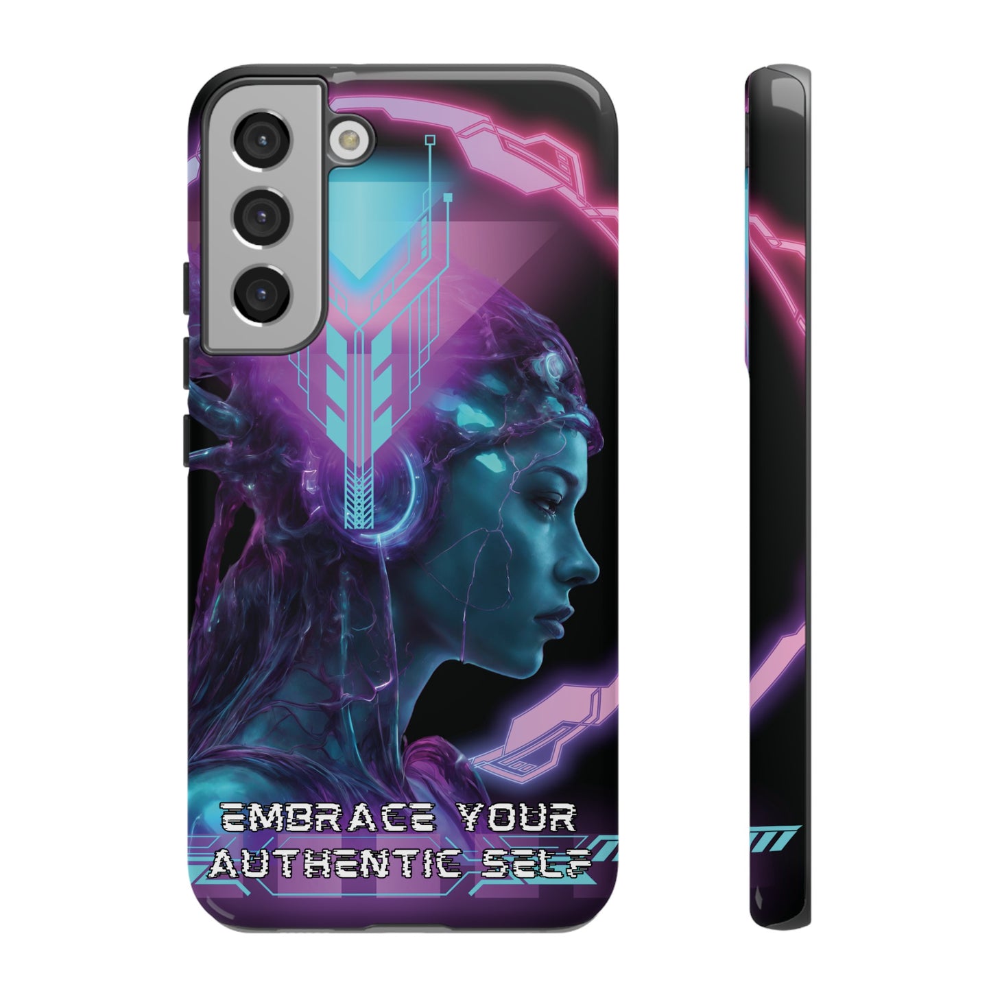 'Neon Goddess' Authentic Self Luminex Phone Case
