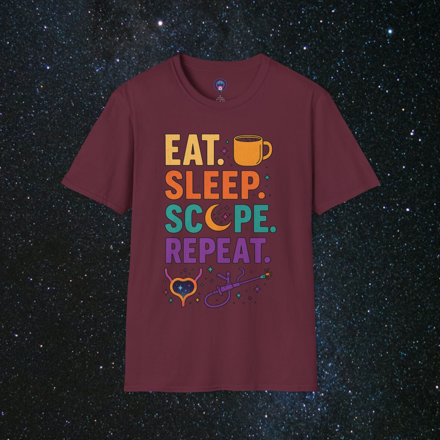 Eat. Sleep. Scope. Repeat Softstyle T-Shirt