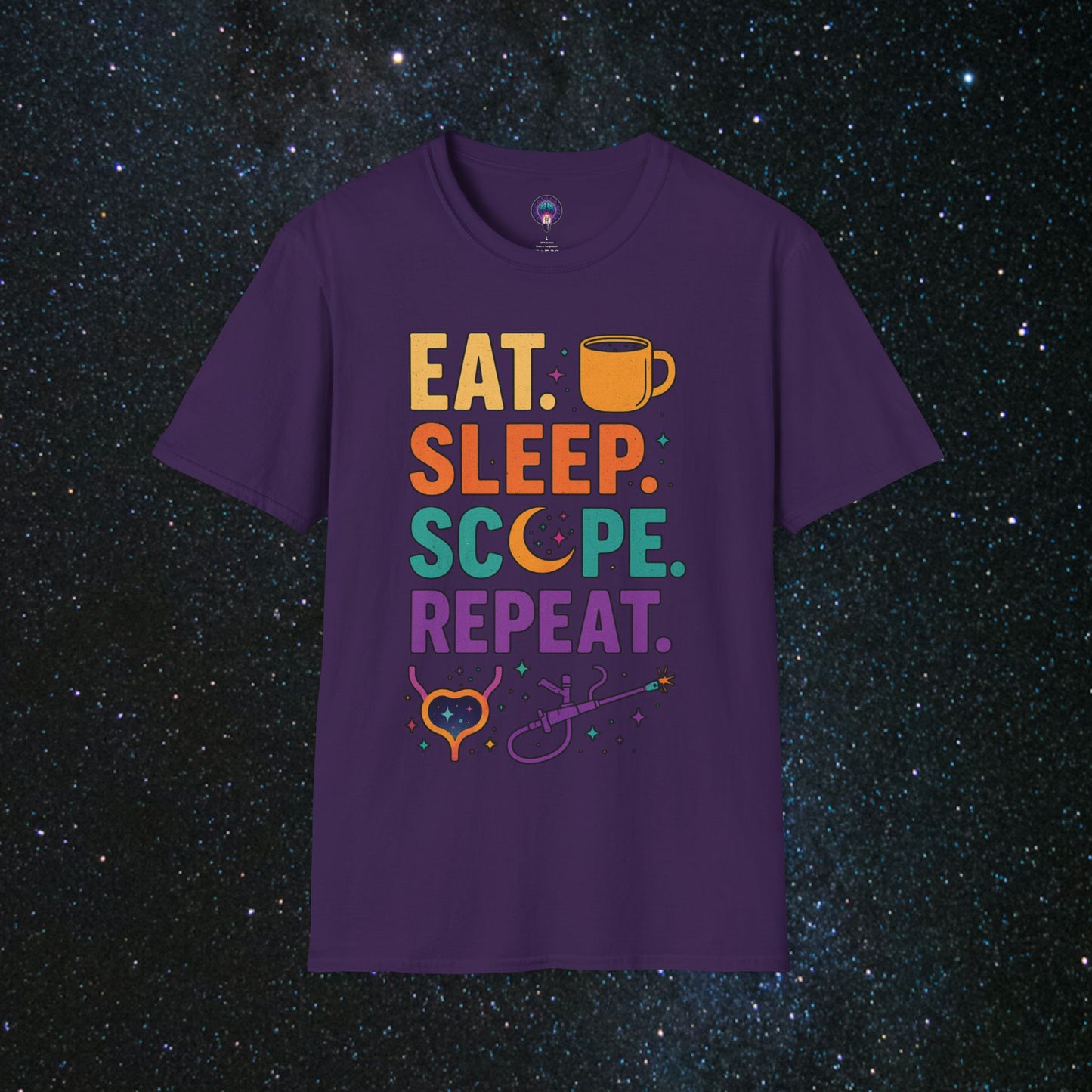 Eat. Sleep. Scope. Repeat Softstyle T-Shirt