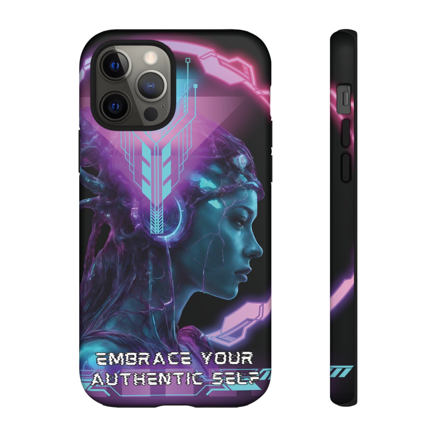 'Neon Goddess' Authentic Self Luminex Phone Case