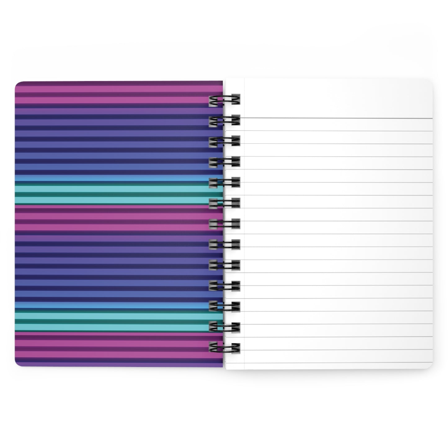 Retro Radiance Spiral Notebook